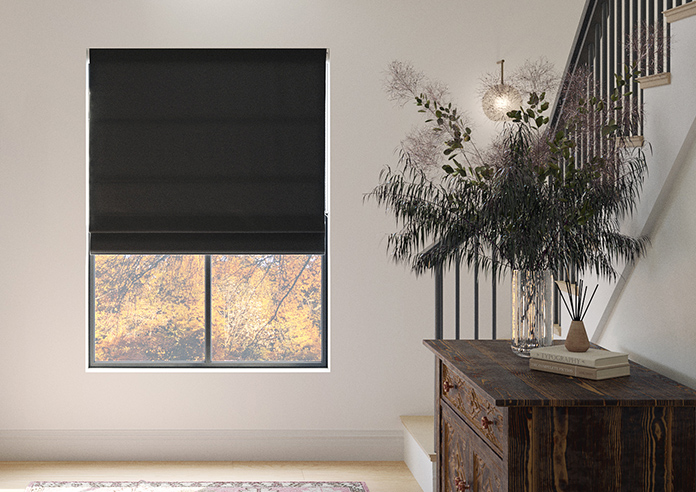 Tussah, Anthracite - Roman Blind - Image 3